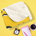 Manta de lana Sherpa para artistas - Perfecta para momentos de relajación y reflexión