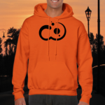 Sudadera Pictonemi Clásico Naranja - Estilo Casual Urbano al Atardecer