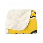 Manta de lana Sherpa para artistas - Diseño reversible y suavidad excepcional