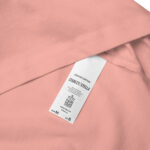 Acercamiento a los tejidos y costuras de la Playera Vestido Splash Paint para apreciar su máxima calidad y hermoso color