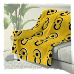 Manta de terciopelo Pictonemi con diseño artístico - Perfecta para artistas y espacios creativos