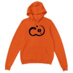 Sudadera Pictonemi Clásico Naranja - Detalles de Impresión, Costuras y Color